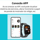 COLMI P81 Smartwatch Bluetooth 5.3 Tela 1.9" Monitor Saúde IP68