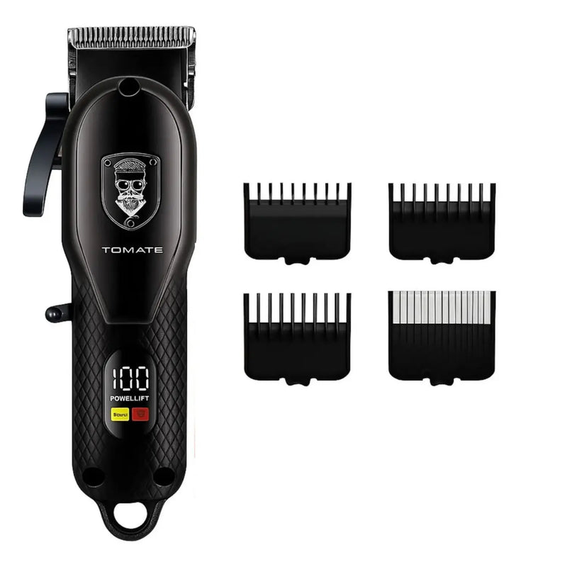 Máquina de Cortar Cabelo Sem Fio Potente MAG-035 Tomate