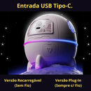 Umidificador de Ar SpaceCapsule - Design Espacial Ultrassônico - 220ml 40ml/h
