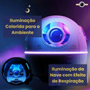 Umidificador de Ar SpaceCapsule - Design Espacial Ultrassônico - 220ml 40ml/h
