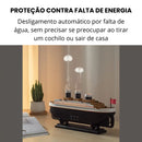 Umidificador e Difusor de Aromas - Navio à Vapor - Controle Remoto