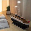 Umidificador e Difusor de Aromas - Navio à Vapor - Controle Remoto
