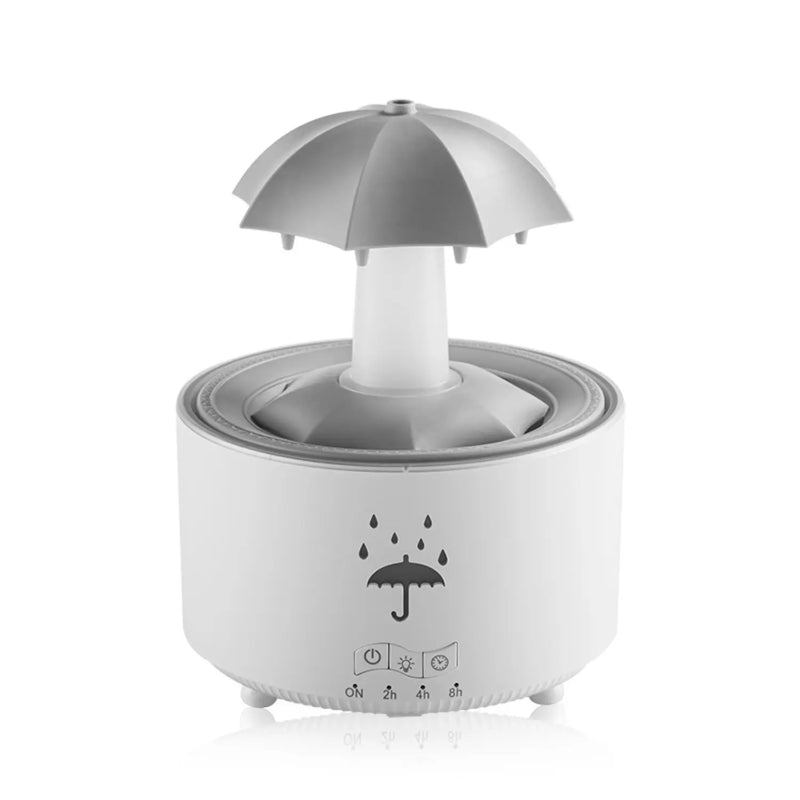 Umidificador e Difusor de Aromas Guarda-Chuva - 300ml LED