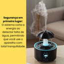 Umidificador e Difusor de Aromas Guarda-Chuva - 300ml LED