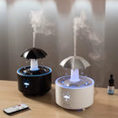 Umidificador e Difusor de Aromas Guarda-Chuva - 300ml LED
