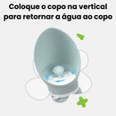 Garrafa de Água Pet Silicone Portátil Anti-Vazamento ROJECO