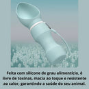 Garrafa de Água Pet Silicone Portátil Anti-Vazamento ROJECO