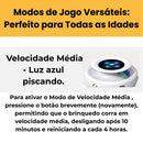 Brinquedo Interativo 2 em 1 - Gatos: Caça Penas e Bola ROJECO
