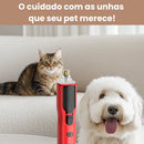 Moedor Unha Pet Profissional | 7 Vel. 11000rpm USB Silencioso LED