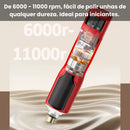 Moedor Unha Pet Profissional | 7 Vel. 11000rpm USB Silencioso LED