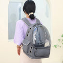 Mochila Pet Astronauta - Visor Panorâmico - Gato e Cão - Moorpet