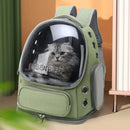 Mochila Pet Astronauta - Visor Panorâmico - Gato e Cão - Moorpet