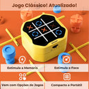 Tic-Tac-Toe Bolt - Jogo da Velha + Jogo da Memória + Gobblet - Loja-TopSpoT