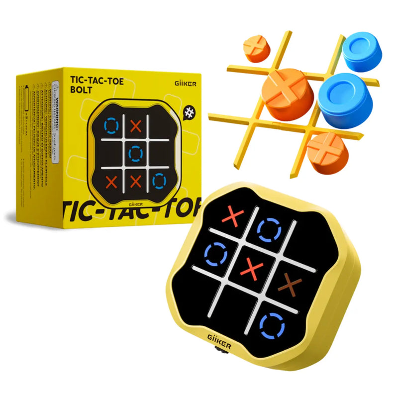 Giiker TIC-TAC-TOE Bolt - Jogo da Velha, Memória e Gobblet