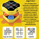 Giiker TIC-TAC-TOE Bolt - Jogo da Velha, Memória e Gobblet