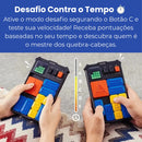 Quebra-Cabeça Eletrônico GiiKER Super Slide Jogo de Raciocínio Lógico